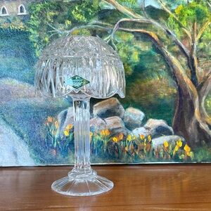 Shannon Crystal Mushroom-Style Fairy Lamp